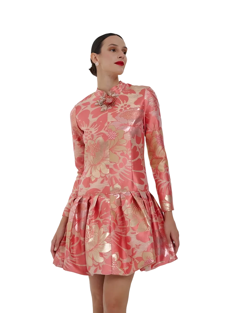 Brokar Mini Elbise — BALIZZA